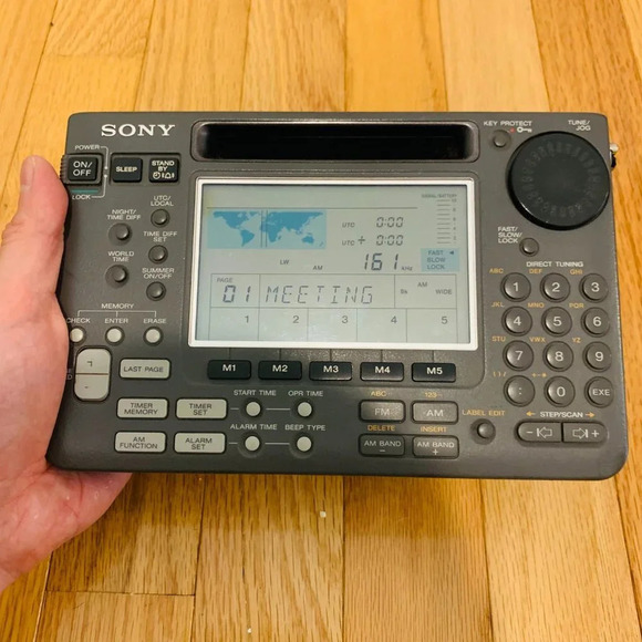 Sony Other - Sony ICF-SW55 World Band and Short Wave Receiver Radio